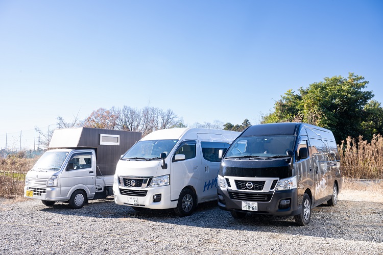 移動式サウナの基本的な車種を4つ紹介